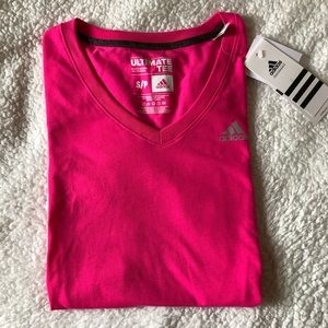 Pink Adidas Ultimate Tee